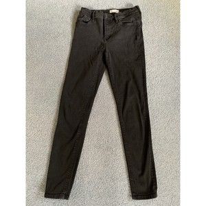 🌻2 for $20🌻 Madewell Roadtripper Slim Stretch Black Denim Jeans Size 28